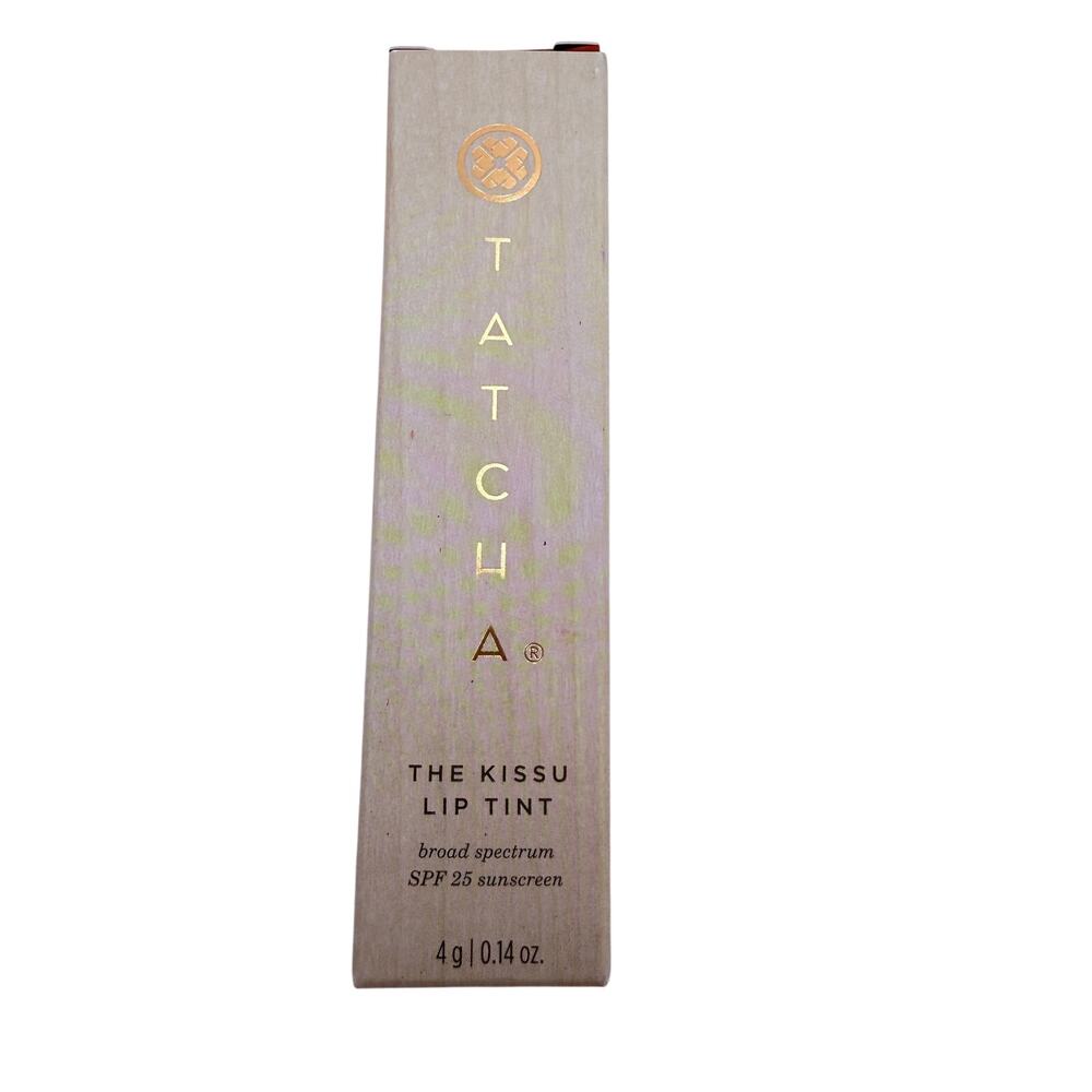 Tatcha The Kissu Lip Tint Plum Blossom SPF 25 New in Box
